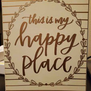 "And they lived happily ever after" Wood Sign